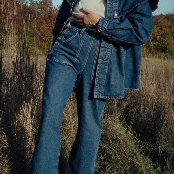 Rudy Jude Adult Side Button Jeans - Stonewashed Denim- Size 2- NWT - Picture 3 of 3